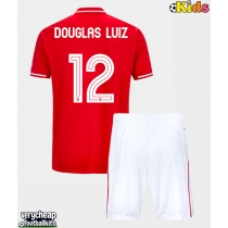 Nottingham Forest Douglas Luiz #12 Replica Home Minikit 2025-26 Short Sleeve (+ pants)
